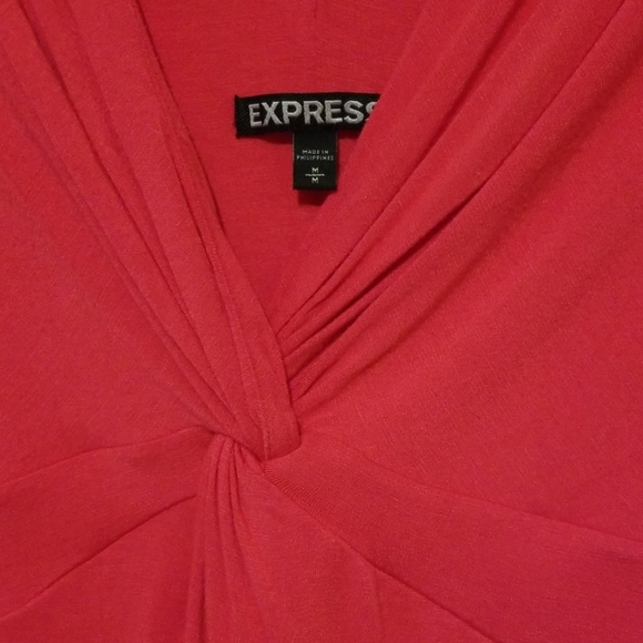 Express Pink Evening Midi Dress - Picture 4 of 6